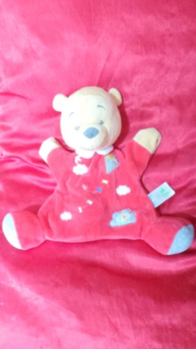 Doudou plat marionnette winnie - doudou, plat/marionnette