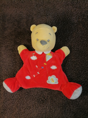 Doudou marionnette winnie - marionnette,
