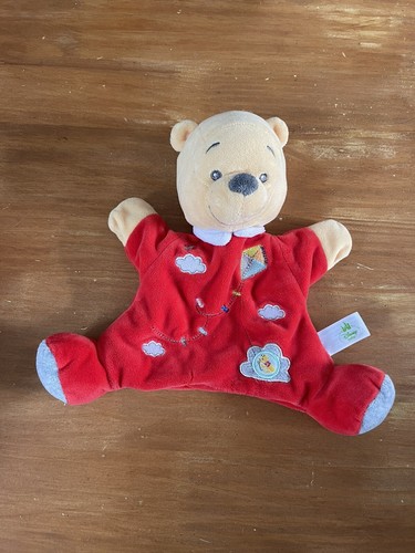 Doudou plat marionnette winnie - doudou, plat/marionnette