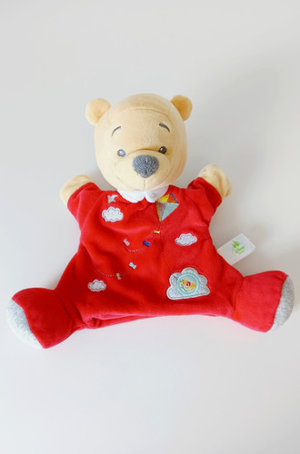 Doudou marionnette winnie - doudou,