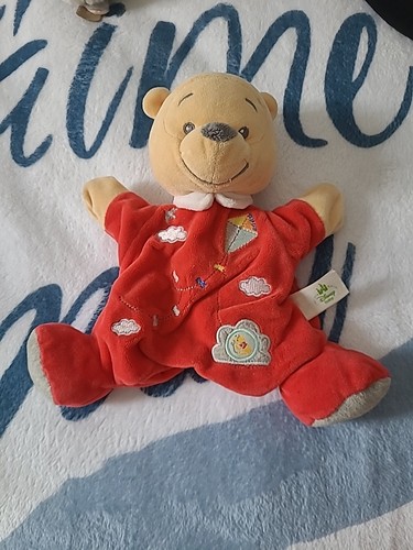 Doudou marionnette rouge - ,